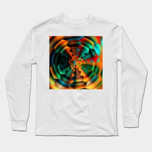 Pattern very colorful, three-dimensional Long Sleeve T-Shirt